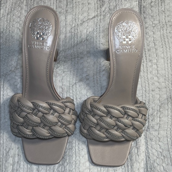Vince Camuto Shoes - Vince Camuto Women's Beige Braided Sandals size 9
